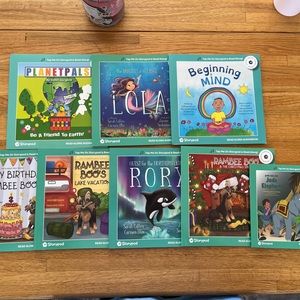 8 storypod audio visual books